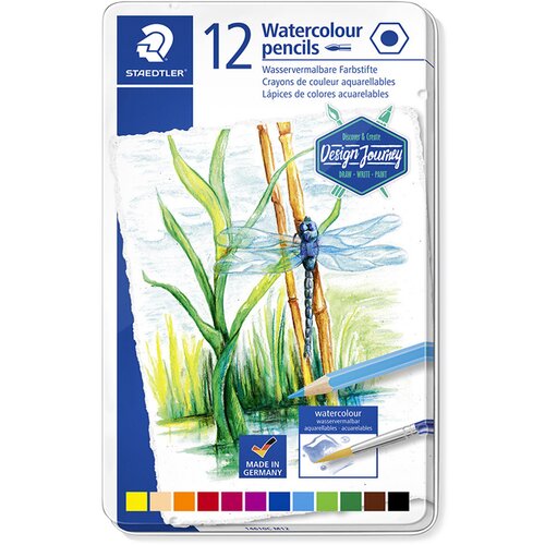 Staedtler akvarelne barvice design journey, 12 kosov Slike