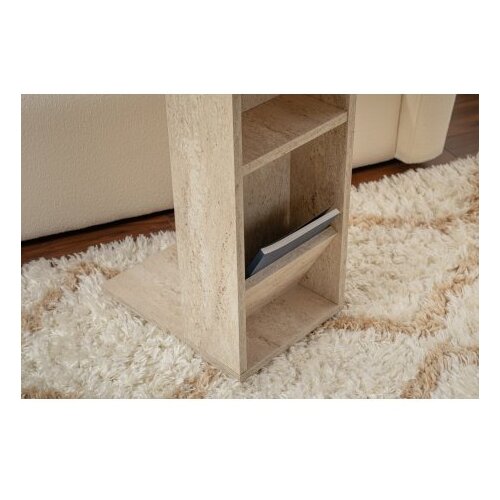 Hanah home Club sto Filinta, 30x63x40 cm, krem Slike