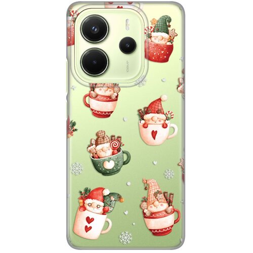  Torbica Silikonska Print za Xiaomi Redmi Note 14 4G (SRB) Ho Ho Ho Cene
