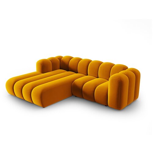 Micadoni Home Rumena kotna sedežna garnitura (levi kot) Lupine &amp;ndash; Slike