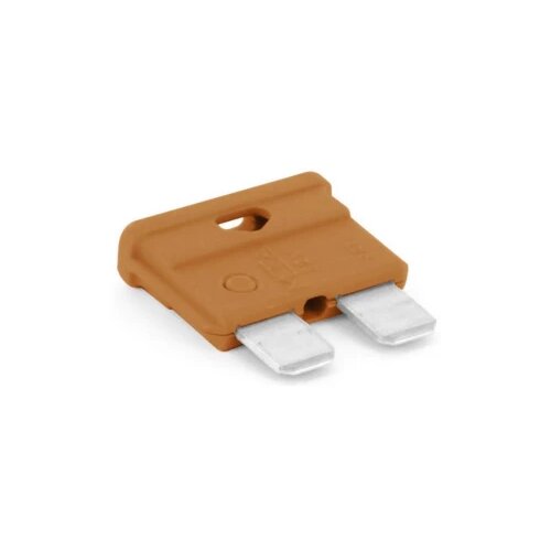 TRU COMPONENTS Standardni plosnati osigurač za auto 7.5 A Smeđa boja 8551240 1 ST Slike
