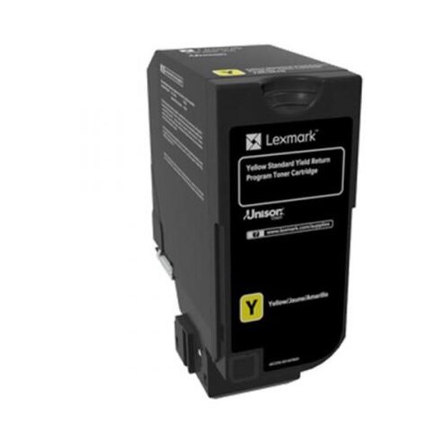 Lexmark toner 74C2SY0 (rumena), original Cene