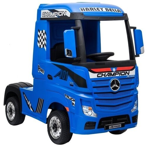 Lean_Toys Otroški tovornjak Mercedes Actros 4x4 2x12V Modra men Cene