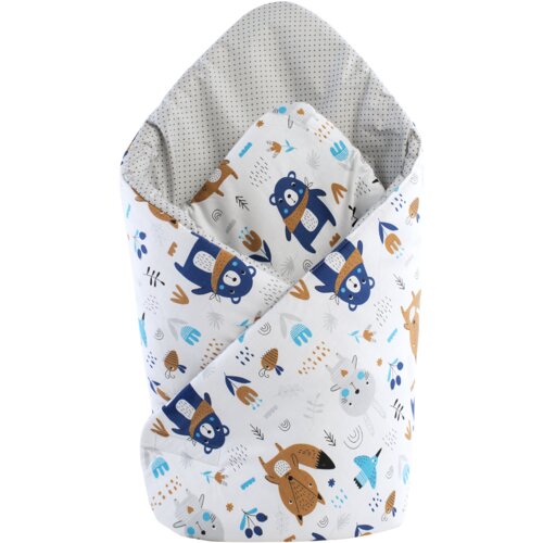 Medi Partners Double-Sided Cotton Baby Wrap Cene