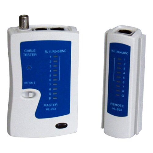Mkc Tester za UTP, FTP i koaksijalne kabele, Bijeli Slike