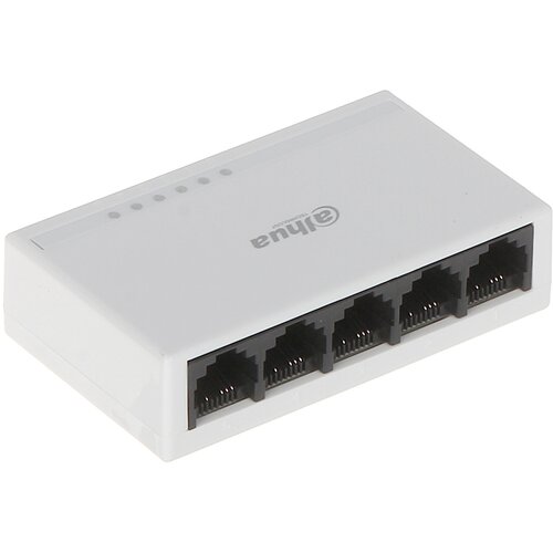 Dahua switch PFS3005 5ET L LAN 5 Port 10 100 J45 ports Alt Tenda S105 Slike