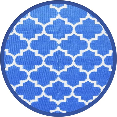 Maison Chic Zunanja Preproga, Rug Modra Ø120 cm PP, (22122664) Cene