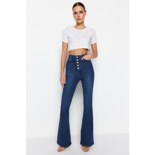 Trendyol Ženske kavbojke Flare Jeans Cene