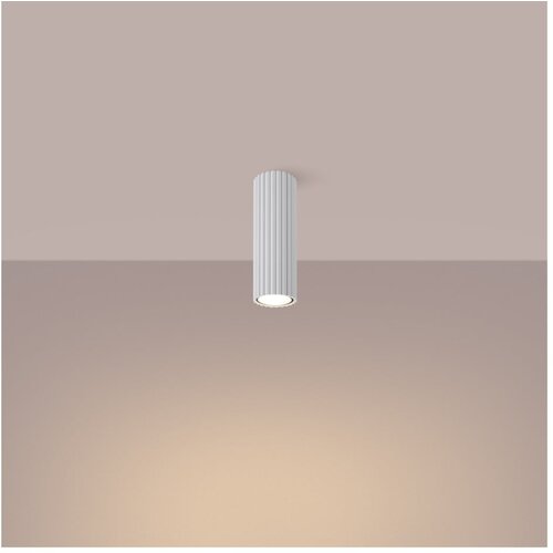 Nice Lamps Bela stropna svetilka Gleam &amp;ndash; Slike
