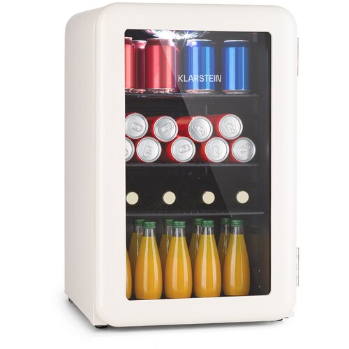 Klarstein poplife 70, hladilnik za pijače, hladilnik, 0-10 °c, retro dizajn, led Cene