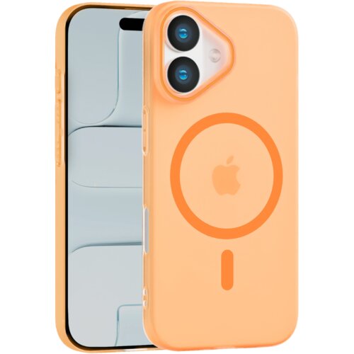 Apple matte color magsafe maska za iphone 16 – narandžasta Cene