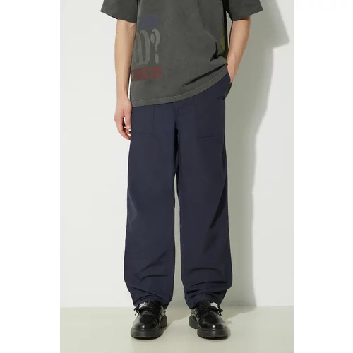 Engineered Garments Pamučne hlače Fatigue Pant boja: tamno plava, ravni kroj, OR299.CT114
