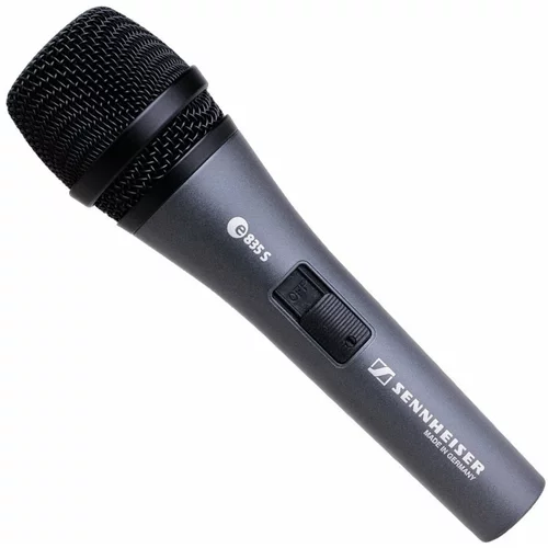 Sennheiser e 835-S dinamični mikrofon za vokal