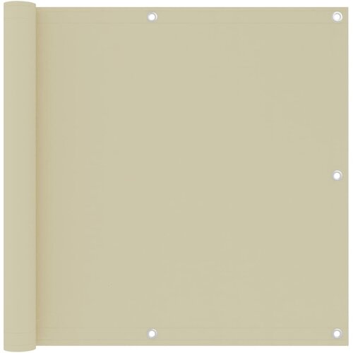 vidaXL balkonski zastor krem 90 x 500 cm od tkanine Oxford Cijene
