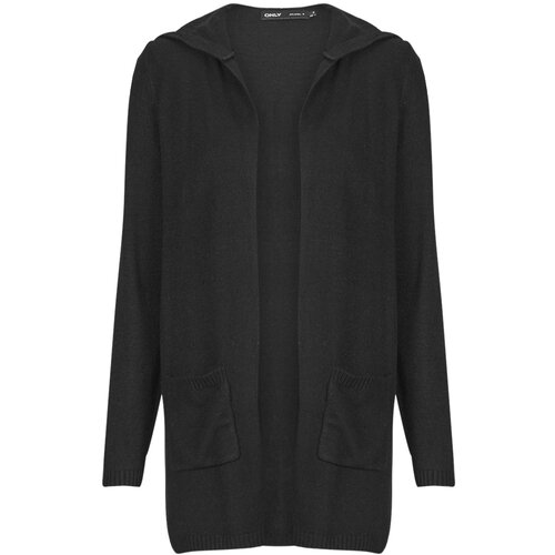 Only ONLLESLY HOOD CARDIGAN Crna Slike