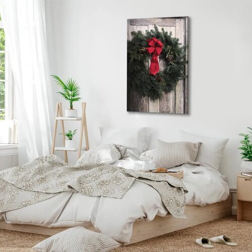  Slika - Christmas Wreath (1 Part) Vertical 60x90 Slike