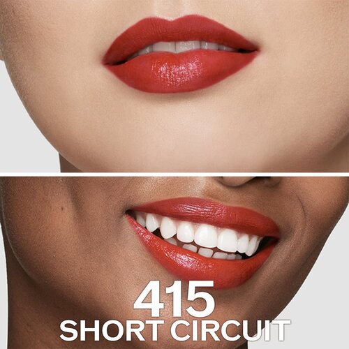 Shiseido Makeup Technosatin gel lipstick satenasta &amp;scaron;minka odtenek 415 Short Circuit 4 g Slike