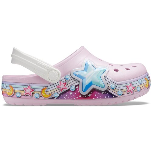 Crocs Natikači 207075 FL STAR BAND - roza - vel.32-33 Cene