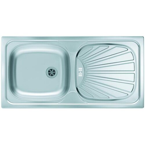 Alveus ugradbeni sudoper basic 80 (86 x 43,5 cm, plemeniti čelik) Slike