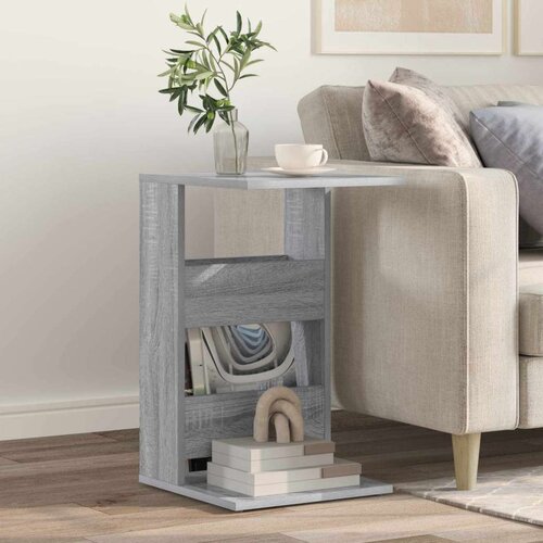  Bocni stol Siva Sonoma 40 x 35 x 60 5 cm Konstruirano drvo Cijene