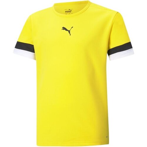 Puma TEAMRISE JERSEY JR Dječja majica za nogomet, žuta, veličina Slike