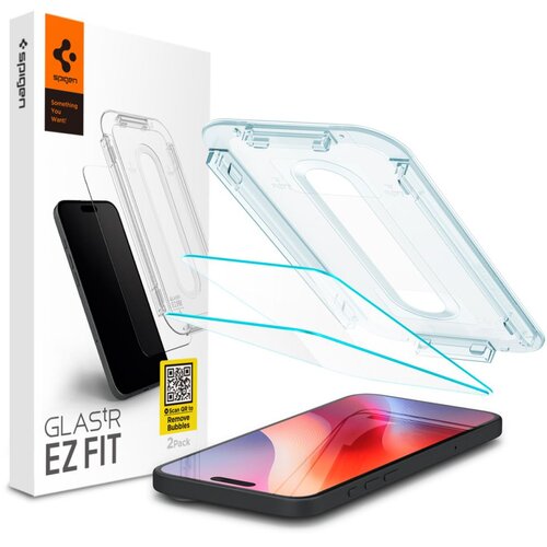 Spigen Glas.tR EZ-FIT AGL07907 (pakiranje od 2 kom) za iPhone 16 Pro Max / 17 Pro Max - Prozirno Cene