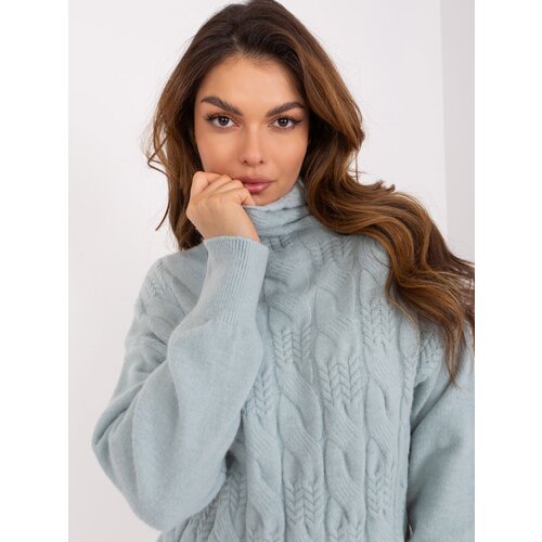 Wool Fashion Italia Sweater-AT-SW-23401.97P-mint Slike