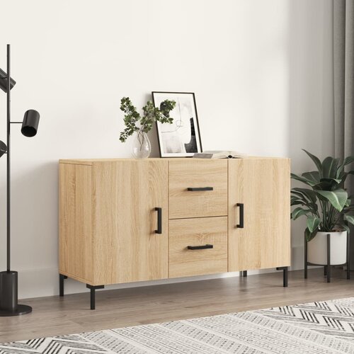  Komoda boja hrasta sonome 100x36x60 cm od konstruiranog drva Cijene