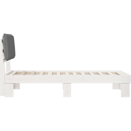  Krevetni okvir s tapiciranim uzglavljem Svijetlo siva Svjetlosiva 90 x 200 cm Slike