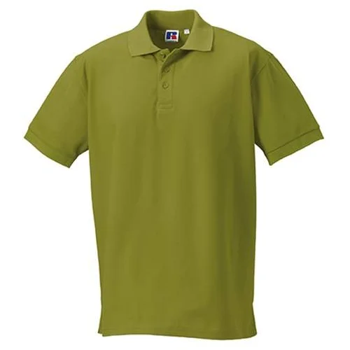 RUSSELL Men's Cotton Polo Ultimate R577M 100% Smooth Cotton Ring-Spun 210g/215g