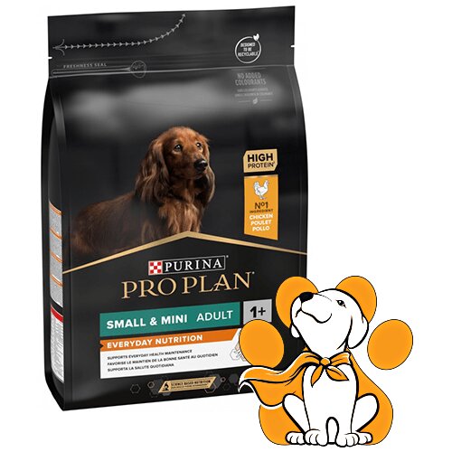 Purina Pro Plan small & Mini Everyday Nutrition 3kg, Hrana sa Piletinom za Pse Cene