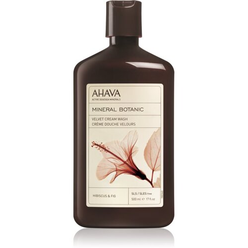 Ahava Mineral Botanic Hibiscus & Fig vlažilna krema za prhanje 500 ml za ženske Cene