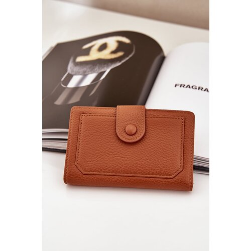  Ladies Wallet Made Of Eco Leather Brown Isamille Cene