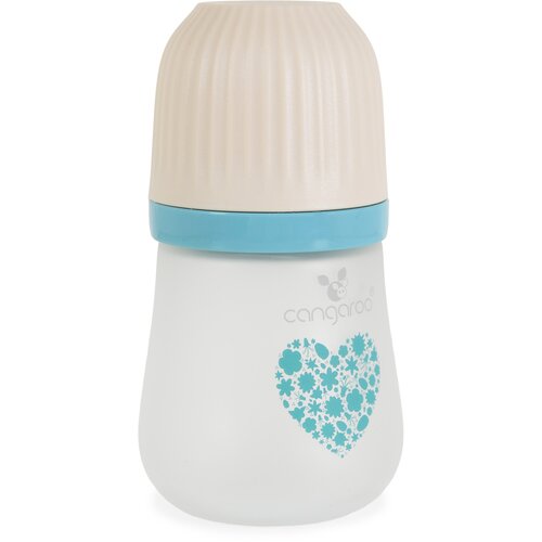 Cangaroo Staklena fla&scaron;ica za bebe Amori 180 ml, Plava Cene