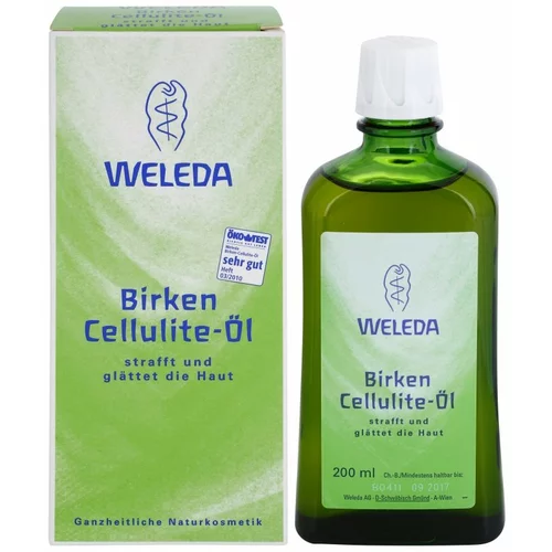 Weleda Birch Cellulite Oil olje proti celulitu 200 ml za ženske