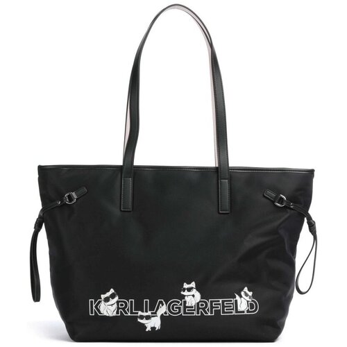 Karl Lagerfeld Nakupovalne torbe B3w30351 Ikon Črna Slike
