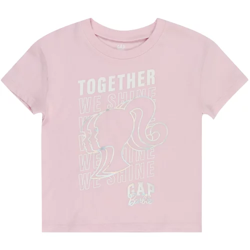 GAP Majica 'V-MATT' svijetloplava / narančasta / roza / bijela