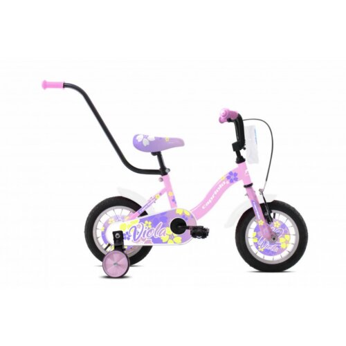 Capriolo dečiji bicikl Viola 12in pink bela Slike