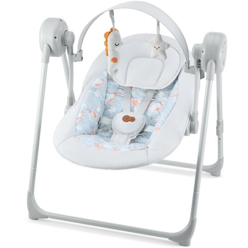 Kinderkraft stolica za ljuljanje SWINGEE grey Cene