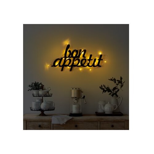 Wallity Zidna dekoracija Bon Appetit 171, 30x50cm, Crna Slike