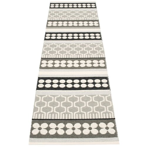 Pappelina siv/kremno bel zunanji in notranji tekač 70x270 cm asta warm grey – Cene