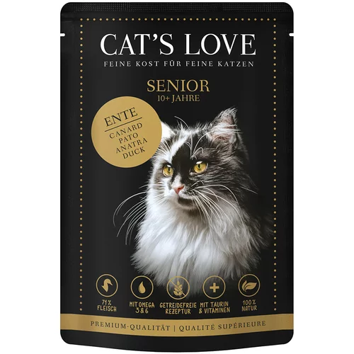 Cat's Love 12 x 85 g - Senior raca