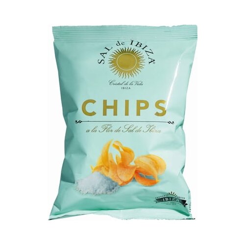 Sal de Ibiza Chips a la Flor de - 45 g Slike
