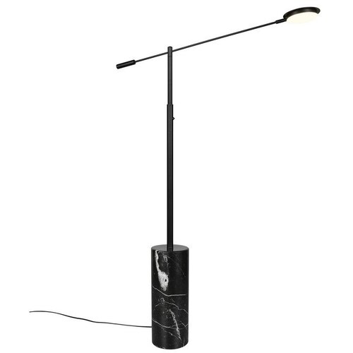 Trio Select Črna LED stoječa svetilka (vi&amp;scaron;ina 145 cm) Fiore &amp;ndash; Slike