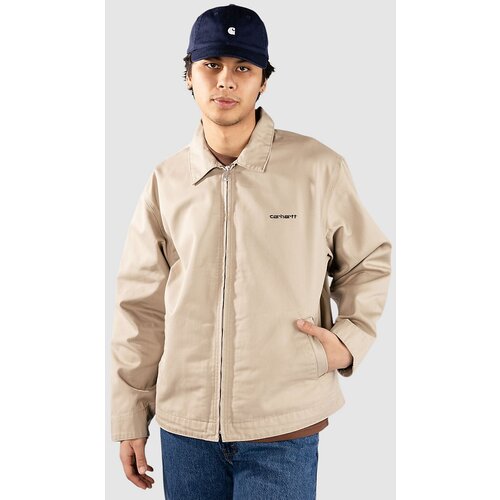 Carhartt WIP Module Script Jakna wall / black / rinsed Slike