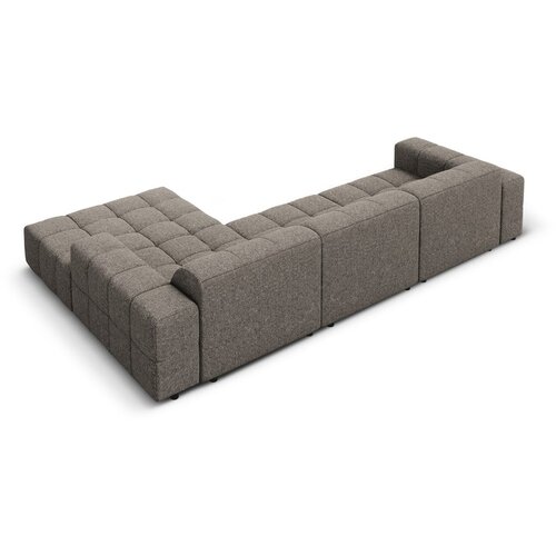 Cosmopolitan Design svetlo rjava kotna sedežna garnitura (desni kot) chicago &amp;ndash; Slike