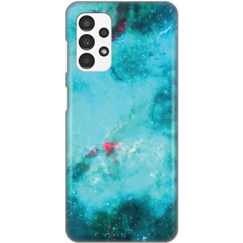  Silikonska maska za samsung A135F galaxy A13 4G marbel sky print akvamarin Cene