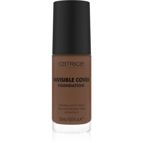 Catrice Invisible Cover Foundation tekući prekrivajući puder s mat efektom nijansa 075W 30 ml