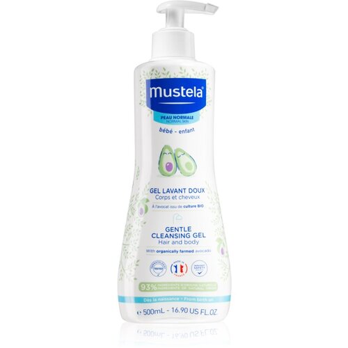 Mustela Bébé Bain gel za umivanje las in telesa za otroke 500 ml Cene