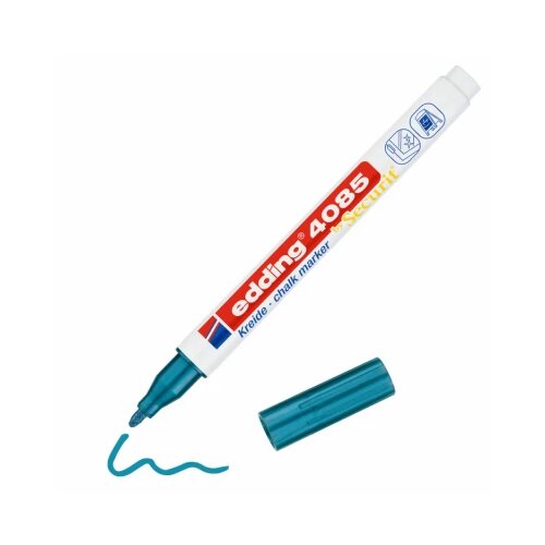 Marker za staklo CHALK E-4085 1-2mm metalik Edding plava 08M4085ME Cene